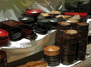 Wooden bowls